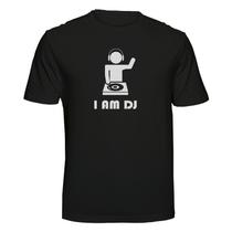 Camiseta DJ I am DJ Festa Balada Cor:PretaTamanho:G