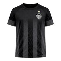 Camiseta do Atlético Mineiro Braziline Armadilha Masculina Camiseta do Atlético Mineiro Braziline Armadilha Masculina