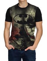 Camiseta Do Batman Camisa Homem Morcego Filme Camisa Koringa