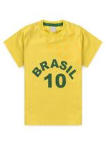 Camiseta Do Brasil 10 - Amarela