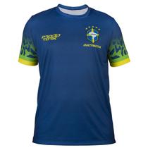 Camiseta do Brasil 2022 Feminino Baby Look Adulto Pro Tork