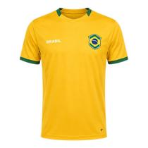 Camiseta do Brasil Braziline Ipe Masculina Camiseta do Brasil Braziline Ipe Masculina