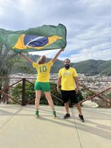 Camiseta do brasil copa unissex adulto
