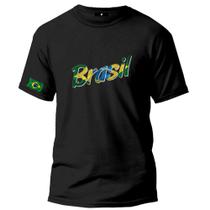 Camiseta Do Brasil Novidade Masculino E Feminino Top