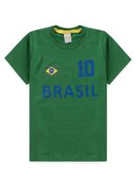 Camiseta Do Brasil Verde Escura