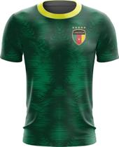 Camiseta do Camarões Copa Futebol Esportes Torcedor Dryfit
