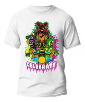 Camiseta Do Five Nights At Freddys Infantil Do Filme 6 Ao 16