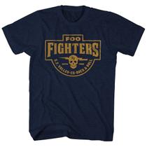 Camiseta do Foo Fighters Logo do Vale do Foo Camiseta do Foo Fighters