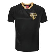 Camiseta do São Paulo Masculino Braziline Princípio Preto