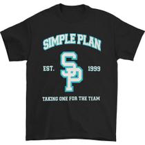 Camiseta do Simple Plan College