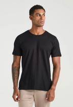 Camiseta Docthos Relaxed Fit Manga Curta Textura Listrada