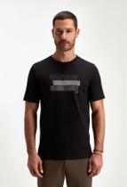 Camiseta docthos slim manga curta estampa listras