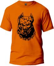 Camiseta Dog Pit Masculina e Feminina 100% Algodão Primeira Linha Gola Redonda