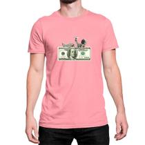 Camiseta Dólar Astronauta Avião Dinheiro Money Papel Capacete