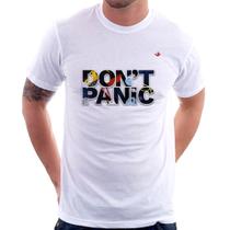 Camiseta Don't panic - Foca na Moda