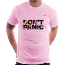 Camiseta Don't panic - Foca na Moda