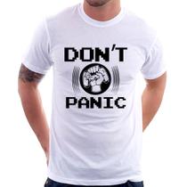 Camiseta Don't Panic - Foca na Moda