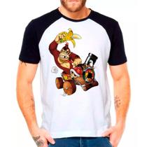 Camiseta Donkey Kong Games Jogos Nintendo Lançamento 03 - DESIGN CAMISETAS Camiseta Donkey Kong Games Jogos Nintendo Lançamento 03 - DESIGN CAMISETAS