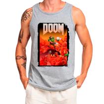 Camiseta doom jogos games camisa masculina lançamento 01