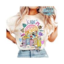 Camiseta Dos Amigos Do Mickey Do Centro Epcot Festival Disney 2025 Camiseta Combinando Para Férias Camiseta Dos Amigos Do Mickey Do Centro Epcot Festival Disney 2025 Camiseta Combinando Para Férias