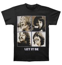 Camiseta dos Beatles Let It Be Sepia Retail Camiseta dos Beatles Let It Be Sepia Retail