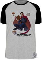 Camiseta Dr Estranho voando Blusa Plus Size extra grande adulto ou infantil Camiseta Dr Estranho voando Blusa Plus Size extra grande adulto ou infantil