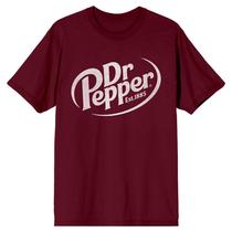 Camiseta Dr Pepper Est.1885 com logotipo masculino marrom 3XL Camiseta Dr Pepper Est.1885 com logotipo masculino marrom 3XL