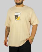 Camiseta DR7 Street Copo BR - Bege