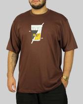 Camiseta DR7 Street Copo BR - Marrom