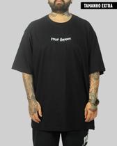 Camiseta DR7 Street Filtrando A Vida (Tamanho Extra) - Preta