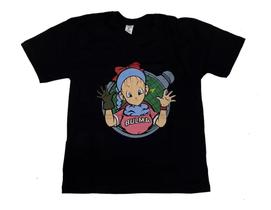 Camiseta Dragon Ball Bulma Blusa Adulto Anime Fire2544 BM Camiseta Dragon Ball Bulma Blusa Adulto Anime Fire2544 BM