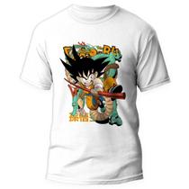 Camiseta Dragon Ball Goku Kid Unissex Camisa Anime