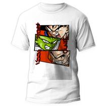 Camiseta Dragon Ball Herois Goku Kuririn Picolo Unissex