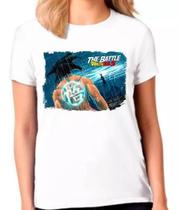 Camiseta Dragon Ball Z Goku Branca Feminina Mod01