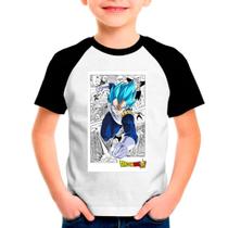 Camiseta Dragon Ball Z Goku Branca Infantil04