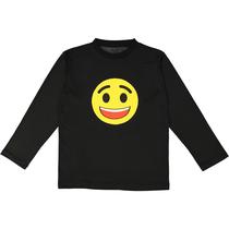 Camiseta Dress Up America Emoticon com rosto sorridente para adultos