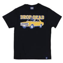 Camiseta Drop Dead Tuning Front Juvenil Preto