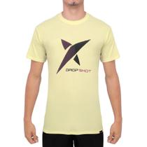 Camiseta Drop Shot Game 2.0 Off White e Preta
