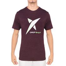 Camiseta Drop Shot Game 2.0 Roxo e Branco