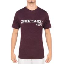 Camiseta Drop Shot Team 3.0 Roxa e Branca