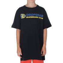 Camiseta Dropdead Classic Skt Style Juvenil Preto