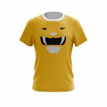 Camiseta Dry básica Power Ranger Amarelo