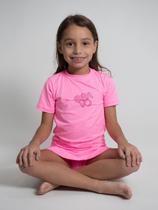 Camiseta Dry Cool Infantil Vector Manga Curta Rosa Claro Camiseta Dry Cool Infantil Vector Manga Curta Rosa Claro