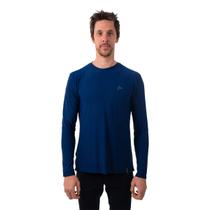 Camiseta Dry Cool UF50+ ML Masculina Marinho - Conquista Camiseta Dry Cool UF50+ ML Masculina Marinho - Conquista