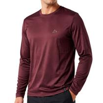 Camiseta Dry Cool UF50+ ML Masculina Vinho P - Conquista Camiseta Dry Cool UF50+ ML Masculina Vinho P - Conquista