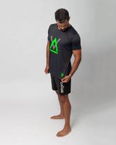 Camiseta Dry Cool UP Preta com Verde