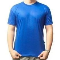 Camiseta Dry Fit 100% Poliamida Malha Fria Corrida Masculina