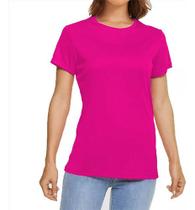 Camiseta Dry Fit Anti Suor Feminina Athletix Premium Rosa