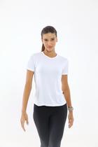 Camiseta Dry Fit Baby Look Feminina 100% Poliamida
