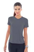 Camiseta Dry Fit Baby Look Feminina 100% Poliamida